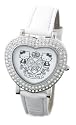 Hello Kitty Diamante Heart Kitty White Strap Watch