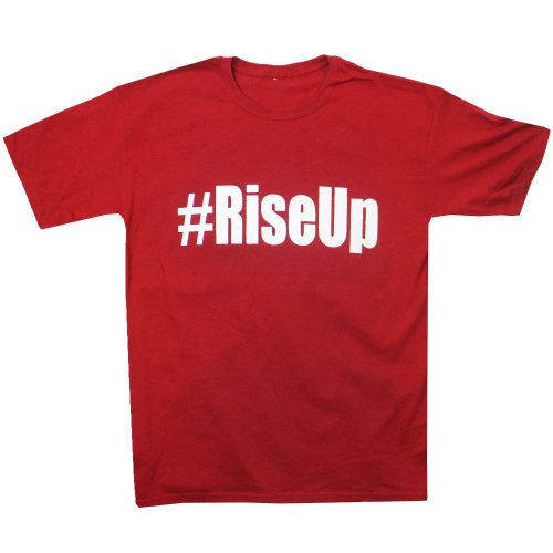 The Source Shop #RiseUp Rise Up Atlanta Falcons Football Fan Mens T-Shirt