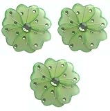 4 Green Mini Wire Daisy Flower nylon hanging ceiling wall baby nursery room wedding decor