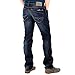 Buffalo David Bitton Men's Six Straight-Leg Jean