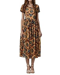 Sexy Chiffon/Polyester General Print Spring Summer Wedding Dress/Maxi Dress 