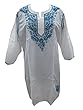 White Cotton Tunic Kurti Classic Boho Tunic Top