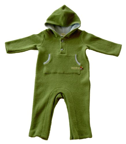 loud + proud 522 - Overall Teddy aus 100% Bio-Baumwolle, moos