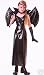 Black Devil Winged Vampire Dress Costume Dress