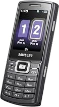 Samsung C5212 (Dual SIM, Kamera, Video, MP3-Player, Bluetooth) noble-black Handy