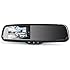 AUTO-VOX Dual Video Inputs 4.3" Auto Adjusting Brightness Car Rear View Mirror for Toyota Honda Nissan Mazda Hyundai Kia Ford Pickup and Most Car Model