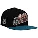 NHL Reebok San Jose Sharks Black-Teal Retro Big Date Snapback ...