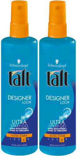 3 Wetter Taft Ultra Designer Spray Gel 2er Pack (2 x 200 ml)
