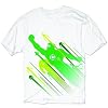 Green Lantern Green Silhouettes Adult White T-Shirt Previews Exclusive