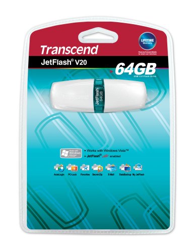 Childrens Toyshop  Electronics : Transcend 64 GB JetFlash V20 USB 2.0 Drive TS64GJFV20