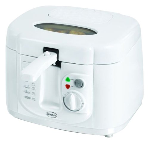 Swan  2.5lt Square White Fryer 1800W