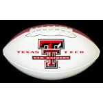 Texas Tech Red Raiders Official Size Synthetic Leather Autograph Football