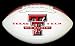 Texas Tech Red Raiders Official Size Synthetic Leather Autograph Football