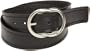 Calvin Klein Women's Center Bar Jeans Belt,Black,Large