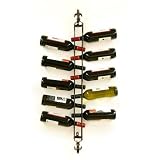 Creative Creations Xiafeng Twelve Bottle Fleur De Lis Hanging Wine Holder