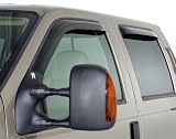 In Channel Vent Visor 4pc, Nissan Frontier (4 door) 2005 - 2008
