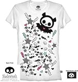 Skelanimals Diego Sketch Juniors White T-shirt Tee