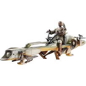 【クリックで詳細表示】STAR WARS DXフィギュア スタス・アリーwithスピーダーバイク