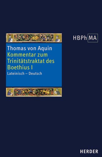 Kommentar zum Trinit�tstraktat des Boethius