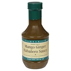 Fischer & Wieser Mango Ginger Habanero Sauce, 21-Oz  Bottles (Pack of 6)