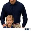 Port Authority - Silk Touch Long Sleeve Sport Shirt with Pocket (K500LSP)