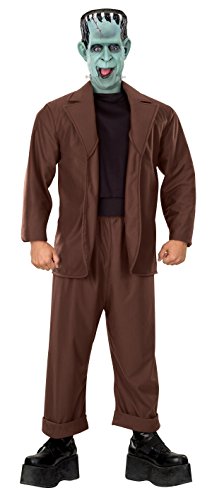 Rubie's Costume The Munsters Adult Herman Munster, Brown, One Size Costume