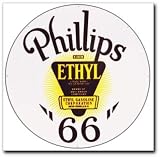Signpast Reproduction Vintage Sign, PHILLIPS 66 White (1928)