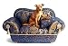 Blue Monday Dog Sofa