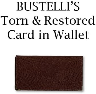 Torn &amp; Restored Card in Wallet by Bustelli - Trick