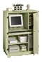 French Country Computer Armoire, 52.5"Hx40.5"W, SAGE