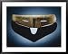 Wooden Inupiat Snow Goggles Retrieved from the Utqiagvik Archeological Site Framed Art Poster Print, 39x31