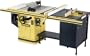 Powermatic 1660812K Model 66 10-Inch Left Tilt 3 Horsepower Cabinet Saw with 50-Inch Accu-Fence, Rout-R-Lift, Cabinet Table System, and 2 Cast Iron Extension Wings, 3 Horsepower 230-Volt 1 Phase