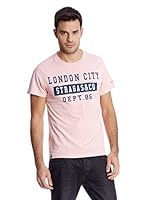 Paul Stragas Camiseta Manga Corta (Rosa)