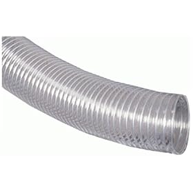 Jet JW1034 4-Inch by 10-Feet Clear Wire Reinforced Dust Collection Hose