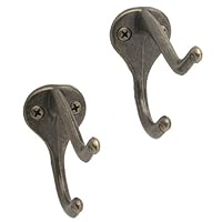 Coat and Hat Hooks Finish: Antique Brass