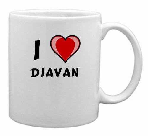 I Love Djavan Mug