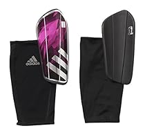 adidas Performance Ghost Pro Shin Guard, Graphic Print: Shock Pink/Black, X-Small
