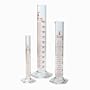 213C1 Karter Scientific Glass Graduated Cylinder 3 Piece Set 10, 50 & 100ml