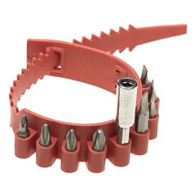 Vermont American 15681 9 Bit Tip Assortment and Bit Tip Holder in Plastic Bandolier by Vermont American