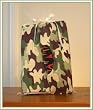 Baby Bib, Burp Cloth & Blanket Baby Gift Set - Trendy Green Camouflage