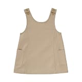Uniform Khaki Pre Girls' Princess Seam Jumper - 3T