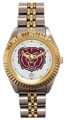 Southwest Missouri State Bears Ladies Executive Stainless Steel Sports Watch