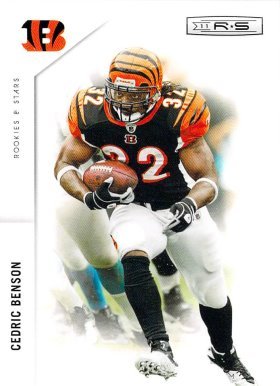 2011 Rookies and Stars Cedric Benson Cincinnati Bengals #30 Football Card