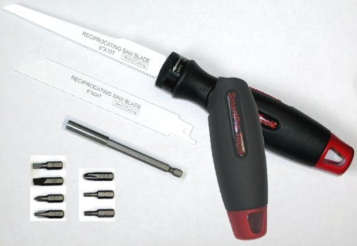 SmartPro Tools SPT 9000-B Saw Driver 11-in-1 Saw and Screwdriver Set