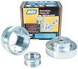 BBK Performance 1553 Aluminum 3-Piece Pulley Kit