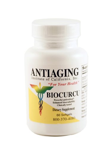 BIOCURCU SOFTGEL 60 CAPS - Made in USA 100% Natural Vitamins - ANTI AGING Supplement