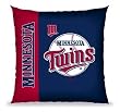 MLB Baseball 27" Vertical Stitch Pillow Minnesota Twins - Team Sports Fan Shop Merchandise