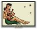 Hula Girl Cigarette or Card Case