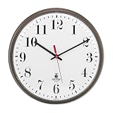 12 3/4 Quartz Slimline Wall Clock, Bronze Case (ILC67301002) Category: Wall Clocks