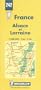 Michelin Alsace and Lorraine, France Map No. 242 (Michelin Maps & Atlases)